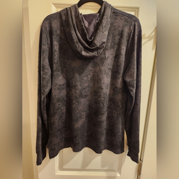 Women's Under Armour UA Rival Terry Printed Hoodie Tie Dye Print NEW - Large - Picture 4 of 5